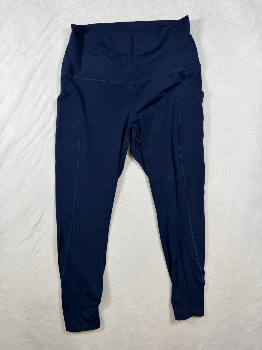 lululemon athletica Size 10 Navy High-Waist Athletic Leggings